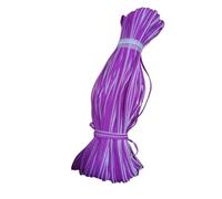 Le tissu réfléchissant, Reflective Edging Strip 5 Meters Multicolor For School Uniform Luggage Pants Hat DIY Rope(Purple)