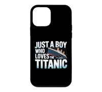 Le Titanic pour Enfants, Juste Un garçon Qui Adore Le RMS Titanic Coque pour iPhone 12 Mini