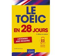 Le TOEIC en 28 jours - Cyrille Nna Koum - Ellipses - broché - Méthode de langue