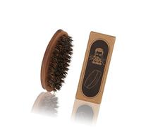 Le toilettage comprend un peigne à barbe en acier inoxydable durable en option avec brosse en poils de sanglier naturels