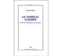 Le tombeau d'Oedipe William Marx (Auteur)