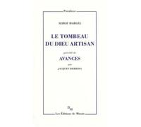 Le tombeau du dieu artisan - Jacques Derrida - Minuit - broché - Livre