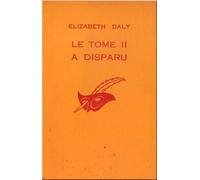 le tome 2 a disparu