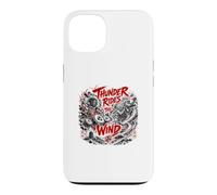 Le Tonnerre survole Le Vent et la tempête Yokai Legend Coque pour iPhone 13