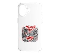 Le Tonnerre survole Le Vent et la tempête Yokai Legend Coque pour iPhone 16
