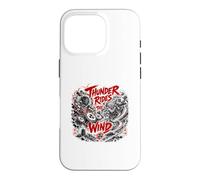 Le Tonnerre survole Le Vent et la tempête Yokai Legend Coque pour iPhone 16 Pro