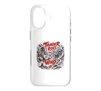 Le Tonnerre survole Le Vent et la tempête Yokai Legend Coque pour iPhone 17