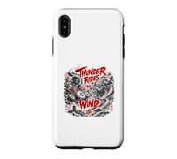 Le Tonnerre survole Le Vent et la tempête Yokai Legend Coque pour iPhone XS Max
