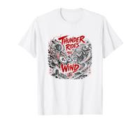 Le Tonnerre survole Le Vent et la tempête Yokai Legend T-Shirt