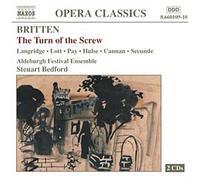 Britten – Le Tour d'écrou – CD – NAXOS