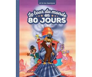 Le tour du monde en 80 jours Je lis les classiques - Laureen Bouyssou - Larousse - cartonné - Roman cadet