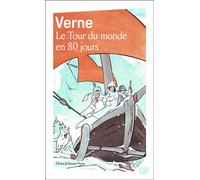 Le Tour du monde en 80 jours - Jules Verne - Flammarion - Livre
