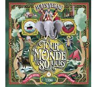 Le tour du monde en 80 jours - Jules Verne - Lito - cartonné - Contes et légendes jeunesse
