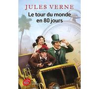 Jules Verne – Le tour du monde en 80 jours – Texte abrégé – Broché