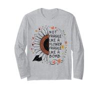 Le Tournesol n'est Pas Fragile comme Une Fleur mais Une Bombe Manche Longue