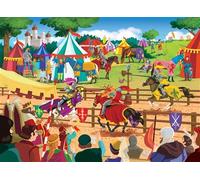 Le tournoi - 48 pièces - - Raffaella Cosco - Piccolia - Jeux livres objets