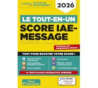 Le tout-en-un Score IAE-MESSAGE - 13 tests blancs - Fil d'actu offert: Sélection 2026