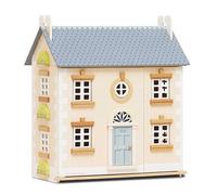 Le Toy Van - Bay Tree Doll House Large Wooden Doll House , 3 Storey Wooden Dolls House Play Set - Suitable For Ages 3+