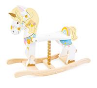 Licorne à bascule du carrousel en bois - A partir de 12 mois - cheval à bascule