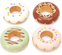 Le Toy Van LTV - Set de nourriture en bois pour beignets - Version originale
