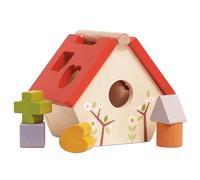 Le Toy Van – Jeu nichoir emboîtable PL085 – Dès 12 mois, formes géométriques, bois FSC – Petilou