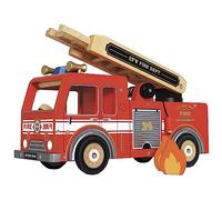 Le Toy Van – Camion de pompiers en bois – Set de jeu avec figurine et accessoires – 3 ans+