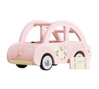 Le Toy Van - Wooden Daisylane Sophie's Car Accessories Play Set For Dolls Houses , Dolls House Furniture Sets - Suitable For Ages 3+