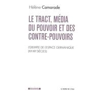 Le tract, média du pouvoir et des contre-pouvoirs: L'exemple de l'espace germanique (XVe-XXe siècles)