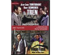 Le Train + Le Vieux Fusil (PROGRAMA DOBLE ROMY SCHNEIDER-OCUPACION NAZI EN FRANCIA (EL TREN-, Importé d'Espagne, langues sur les