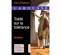 Voltaire – Le Traité sur la tolérance – Larousse – Poche
