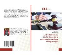 Le Traitement Du Contentieux De La Commande Publique Sénégal-Niger