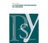 Le traitement psychologique de l'insomnie