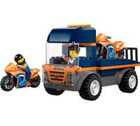 LEGO City 60491 Le Transporteur de Motos - Jouet de Construction dès 4 ans - Idée Cadeau