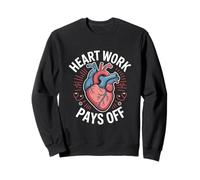 Le Travail Cardiaque paie la cardiologie Sweatshirt