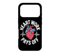 Le Travail Cardiaque paie la Motivation Anatomique du cœur Coque pour iPhone 17 Pro