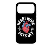 Le Travail Cardiaque paie la Motivation Anatomique du cœur Coque pour iPhone 17 Pro Max