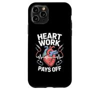 Le Travail Cardiaque paie l'anatomie cardiologique Coque pour iPhone 11 Pro