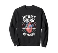 Le Travail Cardiaque paie l'anatomie cardiologique Sweatshirt