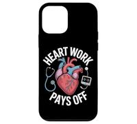 Le Travail Cardiaque paie l'anatomie de l'humour médical Coque pour iPhone 12 Mini