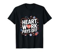 Le Travail Cardiaque paie l'appréciation médicale des Soins de santé T-Shirt