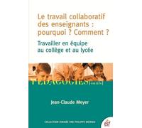 Le travail collaboratif des enseignants : pourquoi ? comment ?: TRAVAILLER EN ÉQUIPE AU COLLÈGE ET AU LYCÉE