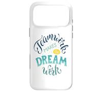 Le Travail d'équipe Fait fonctionner Le rêve : Ensemble, Nous réalisons Plus Coque pour iPhone 17 Pro Max