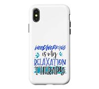 Le Travail du Bois est ma thérapie de Relaxation Coque pour iPhone X/XS