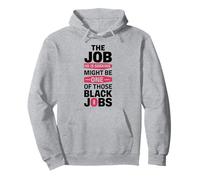 Le Travail qu'il Cherche Pourrait être l'un de Ces emplois Noirs Sweat à Capuche
