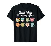 Le travail social est ma tasse de thé LCSW remise de diplôme de travailleur social T-Shirt