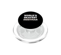 Le treuil Le Plus Correct du Monde Funny Hoistman PopSockets PopGrip pour MagSafe