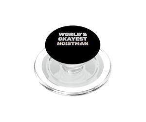 Le treuil Le Plus Correct du Monde Funny Hoistman PopSockets PopGrip pour MagSafe