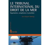 Le Tribunal international du droit de la mer
