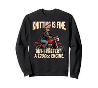Le Tricot est Bon, mais Choisissez Un Motard à Moteur 1200cc Sweatshirt