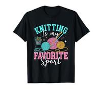 Le tricot est mes amateurs de fil de sport préférés T-Shirt